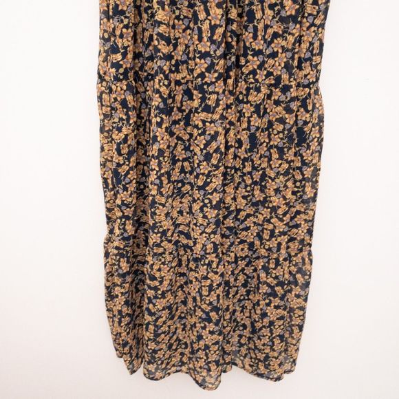 Baltic Born Blue and Yellow Puff Sleeve Sundress - Picture 6 of 8